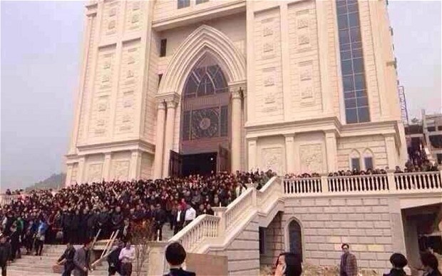 Wenzhou church protest