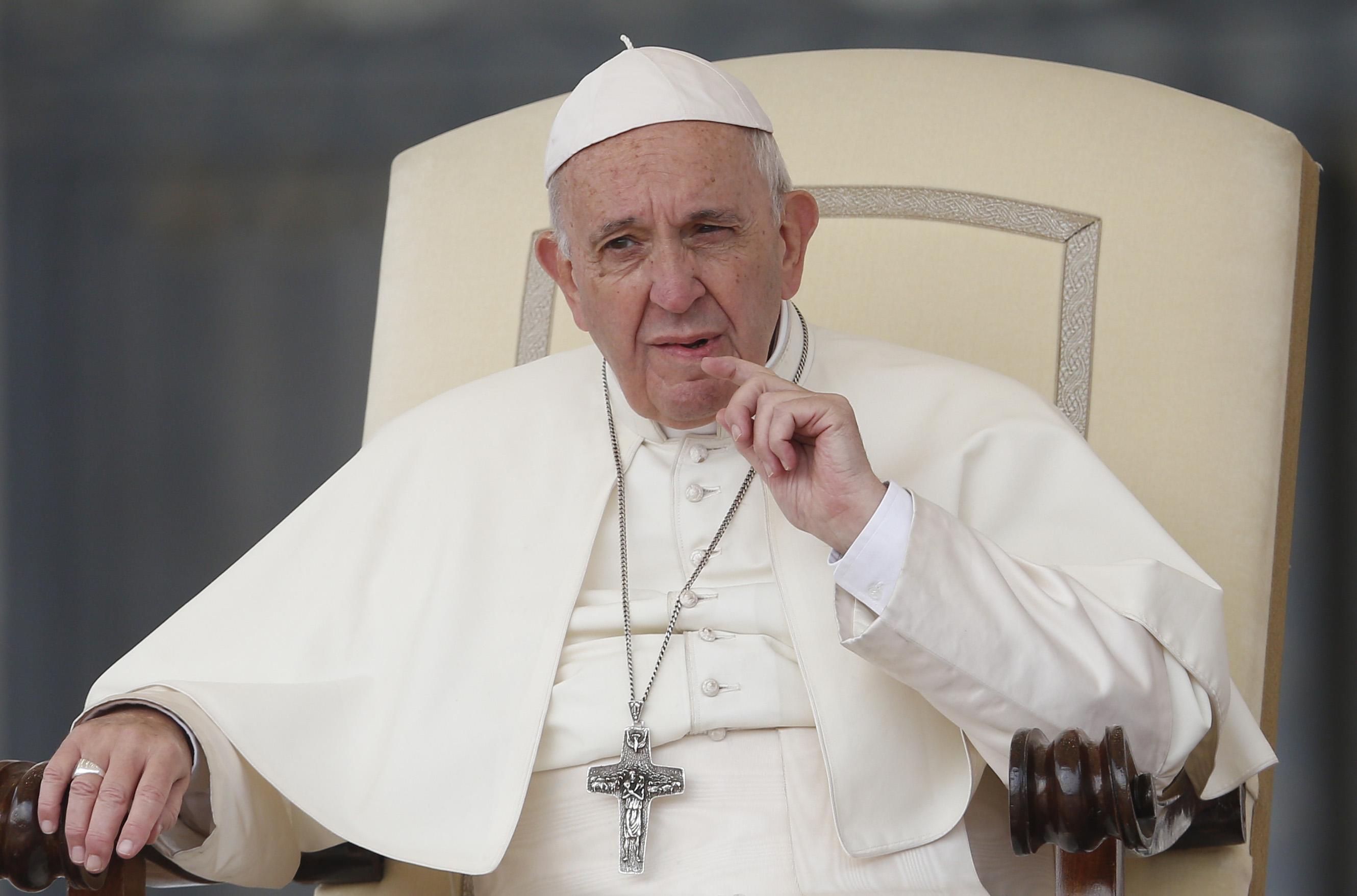 Pope Francis: 'I believe the Lord wants change in the Church.'