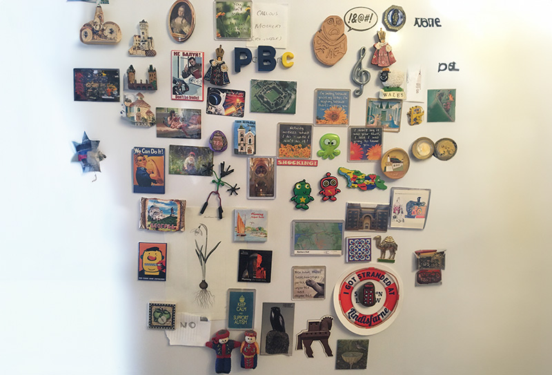 The Madonna, angels and the Prodigal Son – why we are stuck on our holy fridge magnets