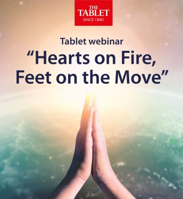 PAST EVENTS: Tablet webinar event: “Hearts on Fire, Feet on the Move”