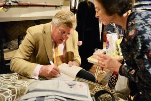 Ed Stourton signs his own book Ed Stourton signs his own book