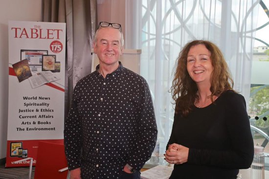 David Almond with Cathy Galvin