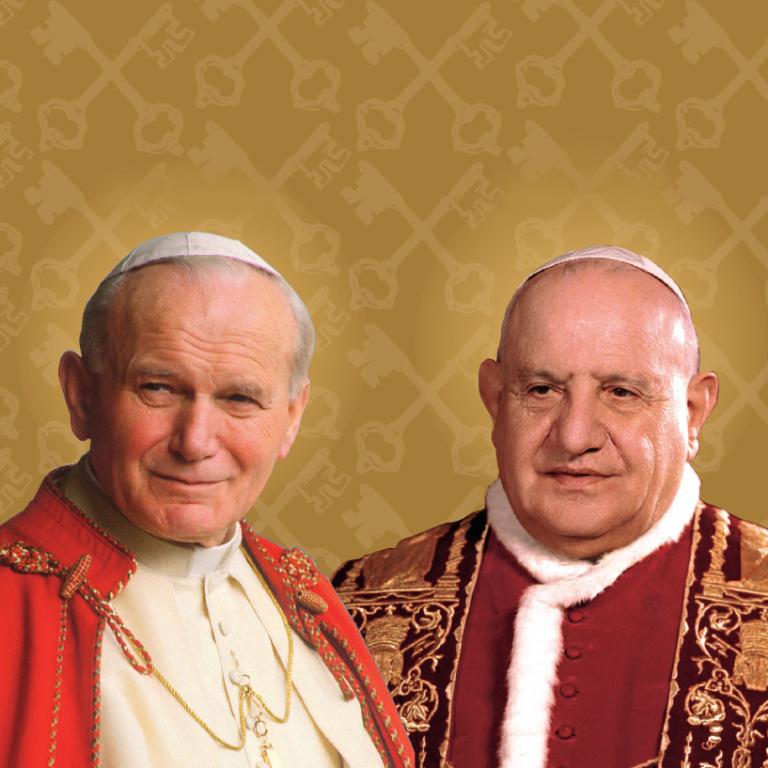 Two popes, two saints