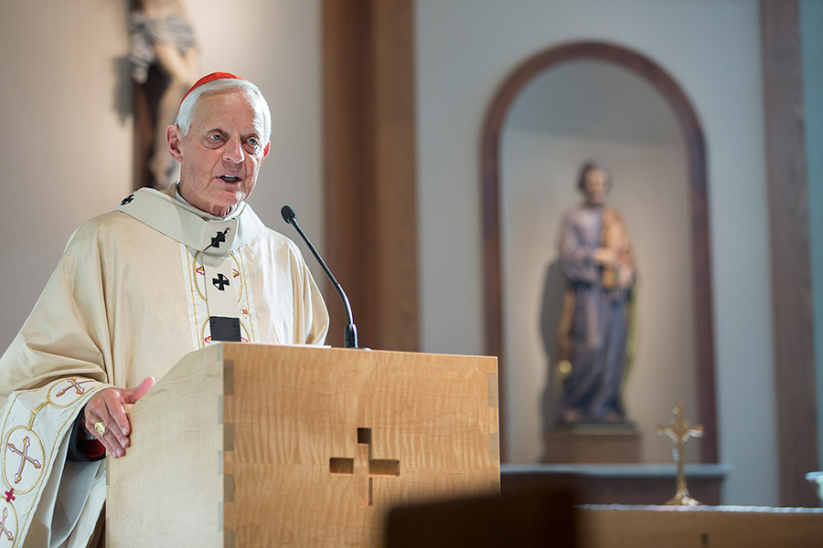 Cardinal Wuerl, facing calls for resignation, preaches on accountability