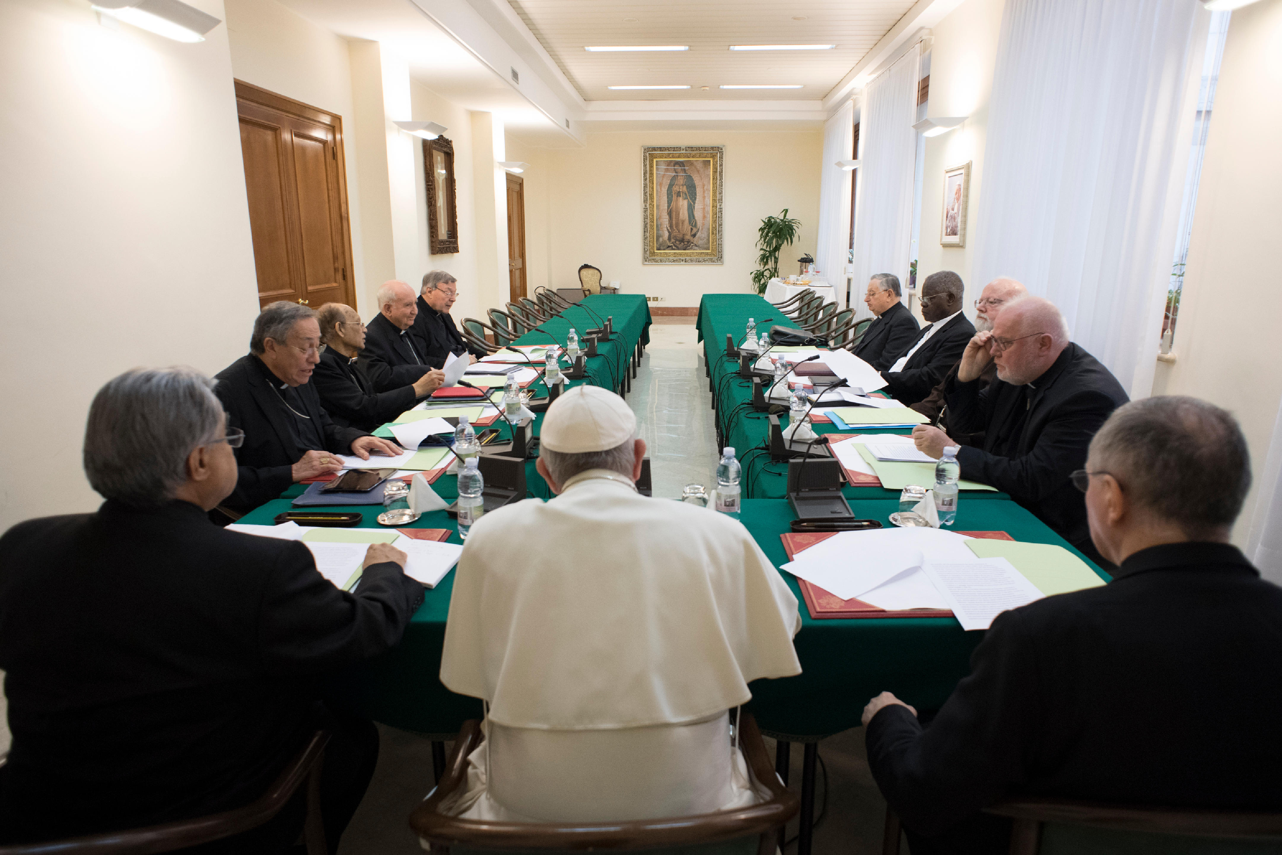 Pope removes three members of his cardinal advisory body