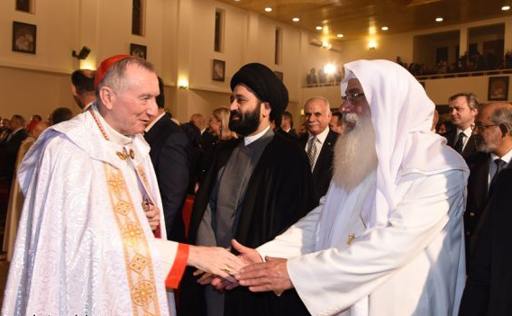 Vatican secretary of state celebrates Christmas in Baghdad