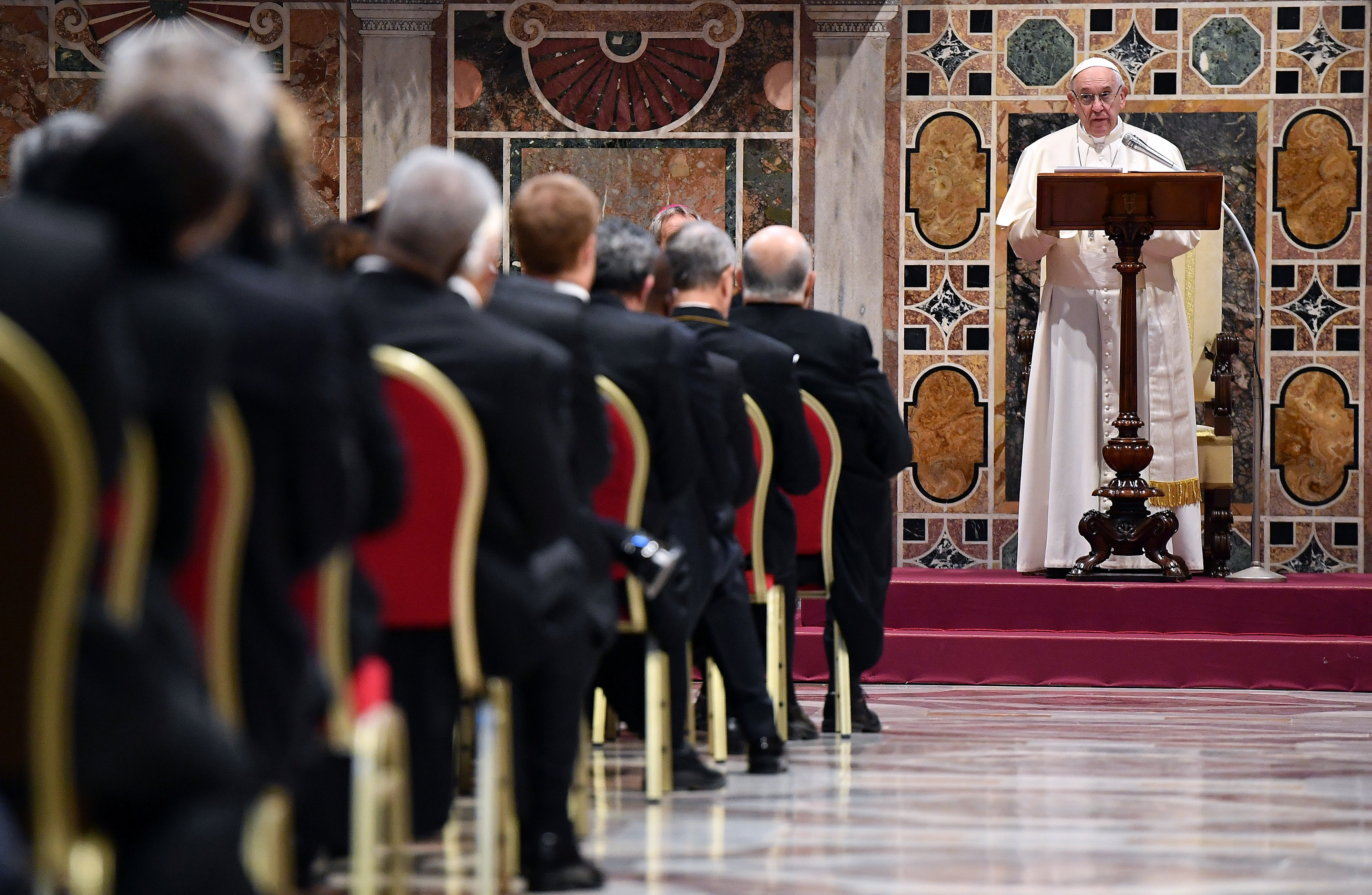 Rise in nationalism undermining peace, warns Pope 