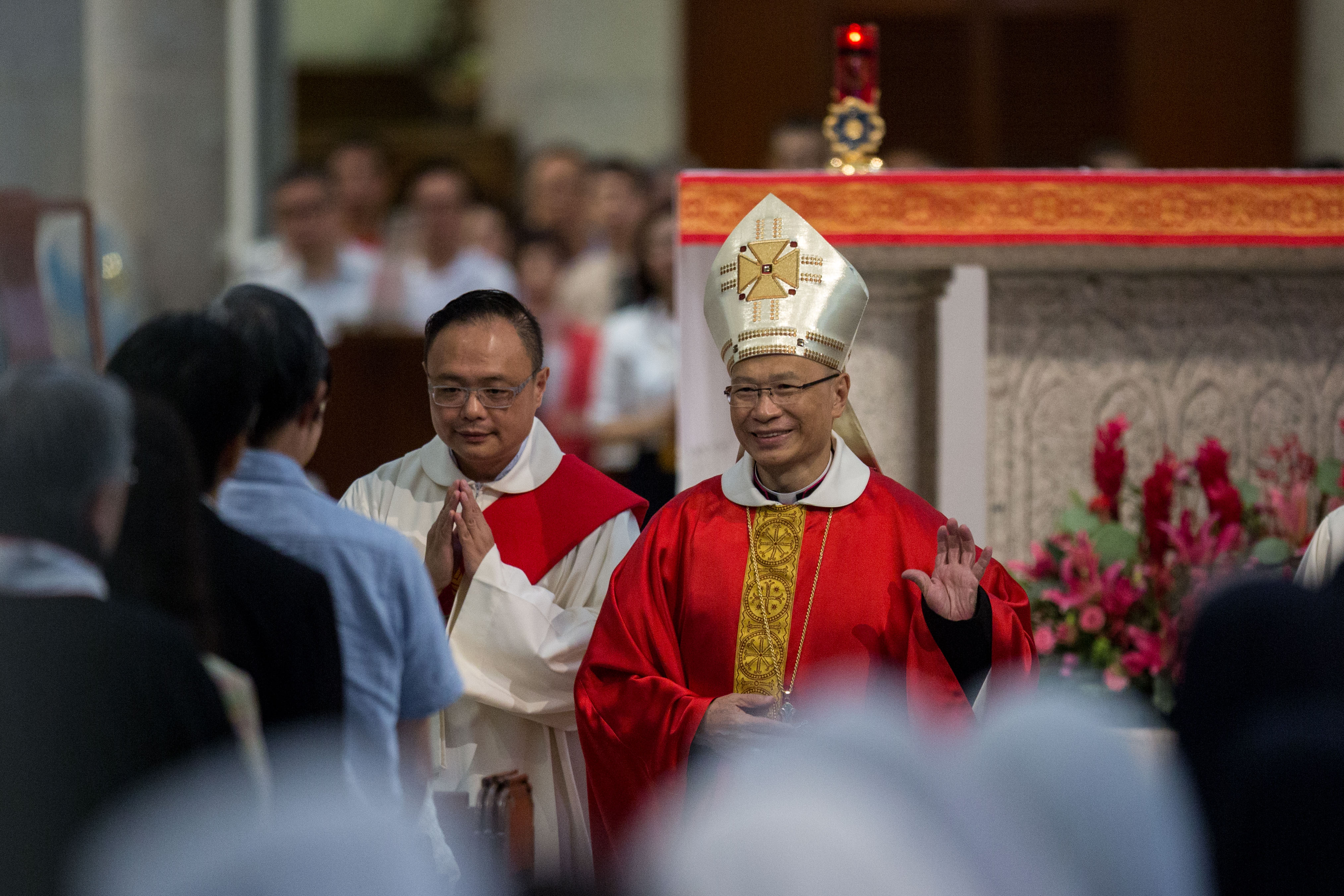 Pope sends condolences following death of Hong Kong bishop