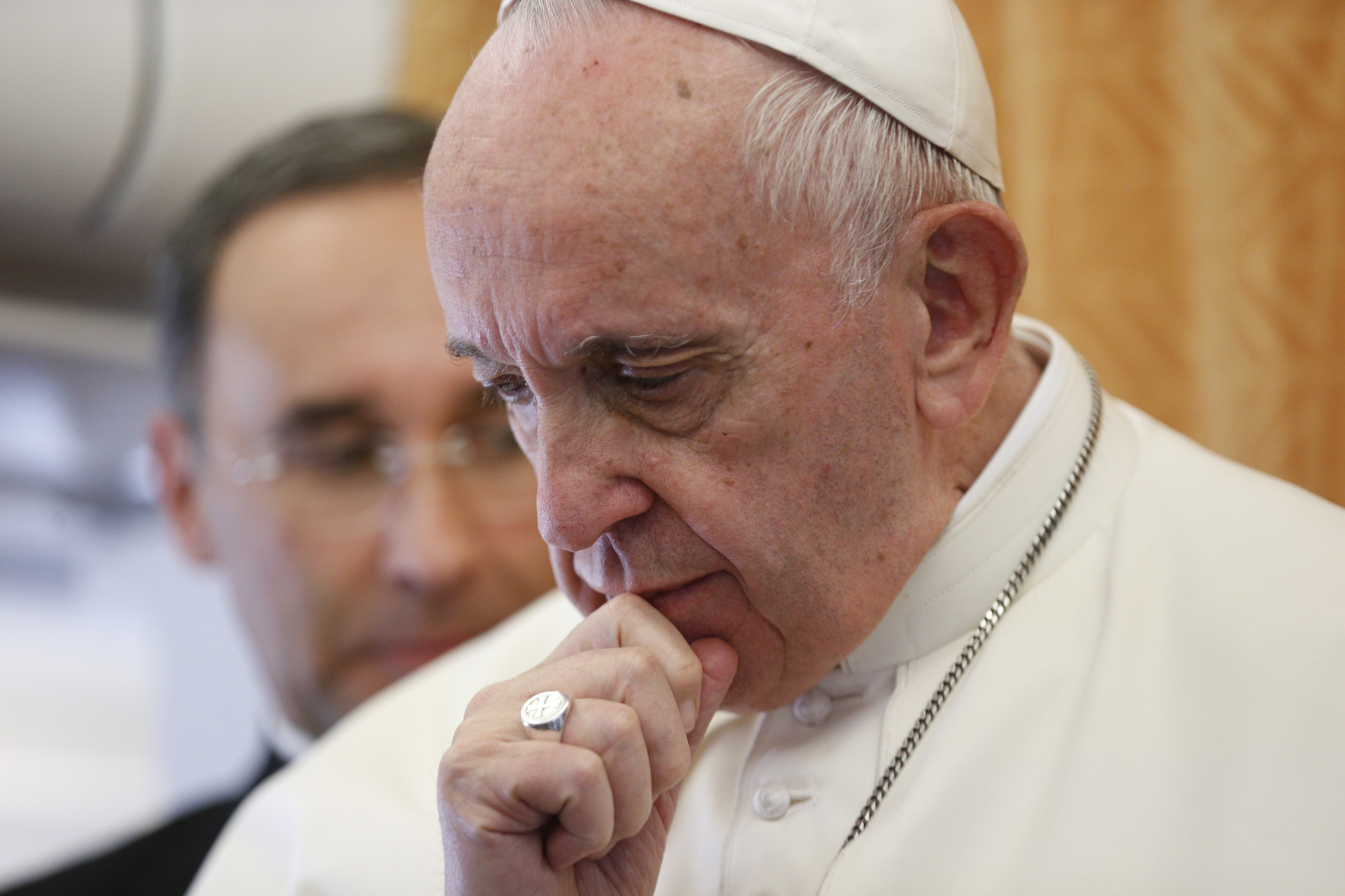 Pope says study on women deacons was inconclusive