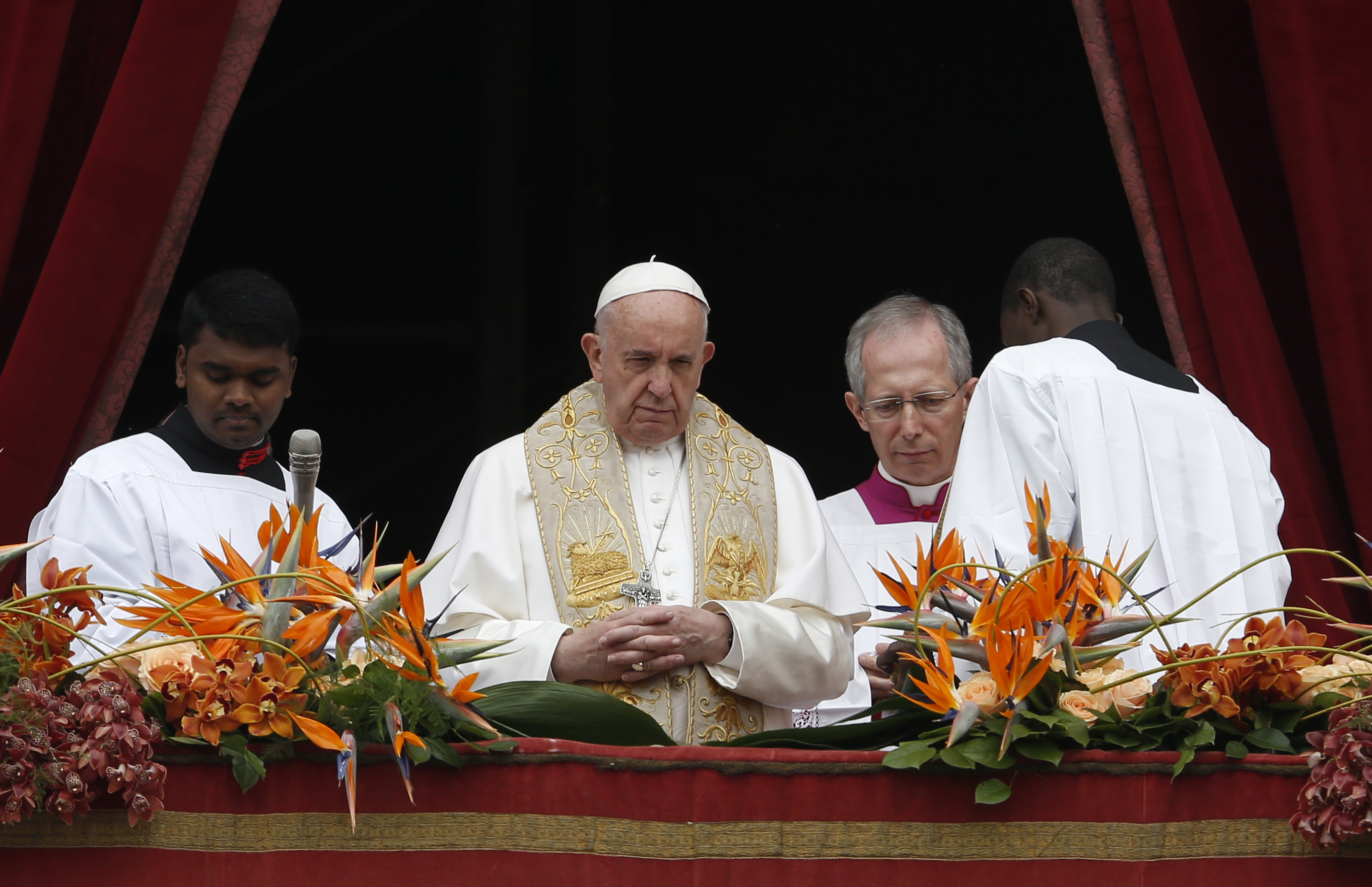 Pope saddened by church attack in Burkina Faso, Vatican spokesman says