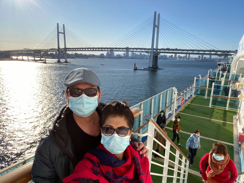Couple on quarantined cruise ship relying on faith