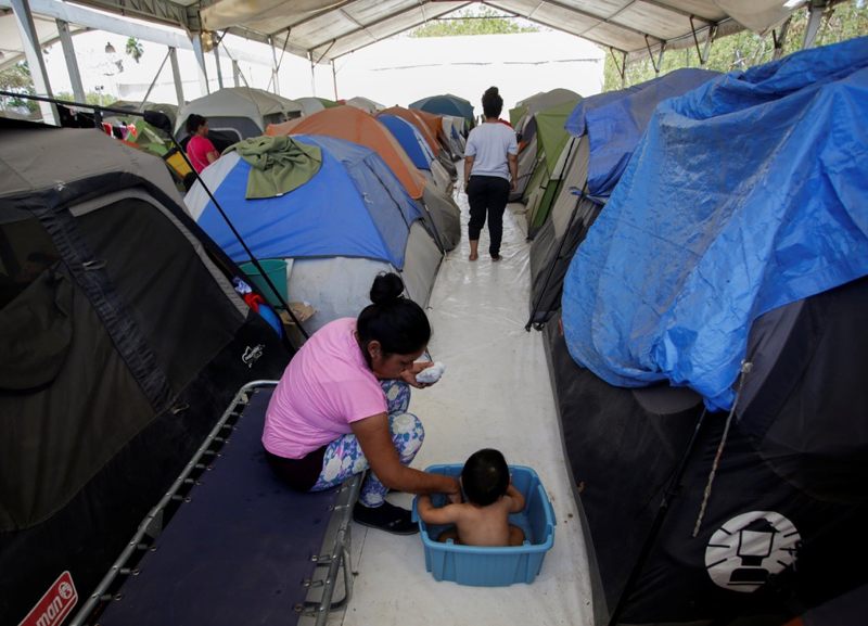 Asylum seekers at US border grow more desperate