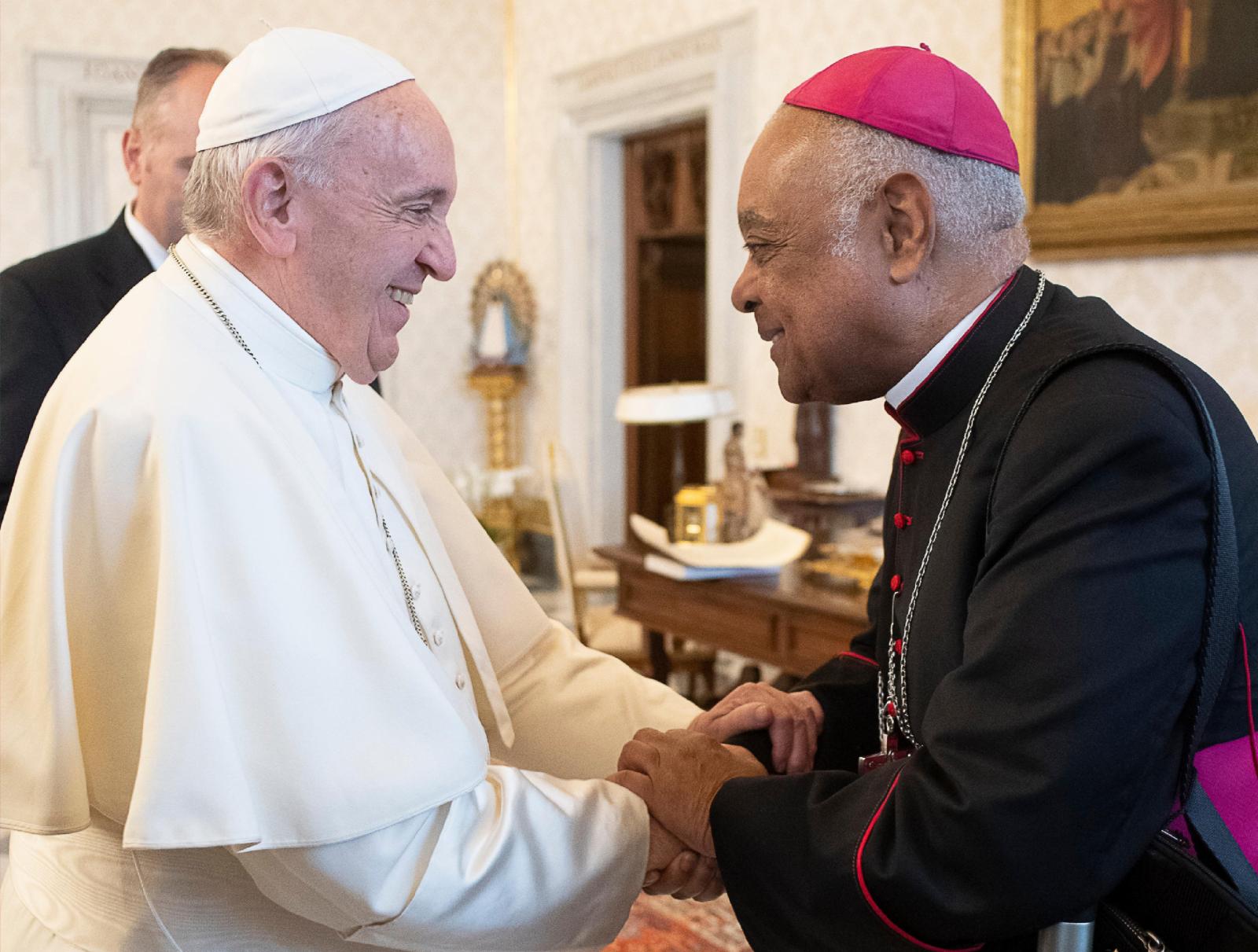 Warm welcome for first African-American cardinal 