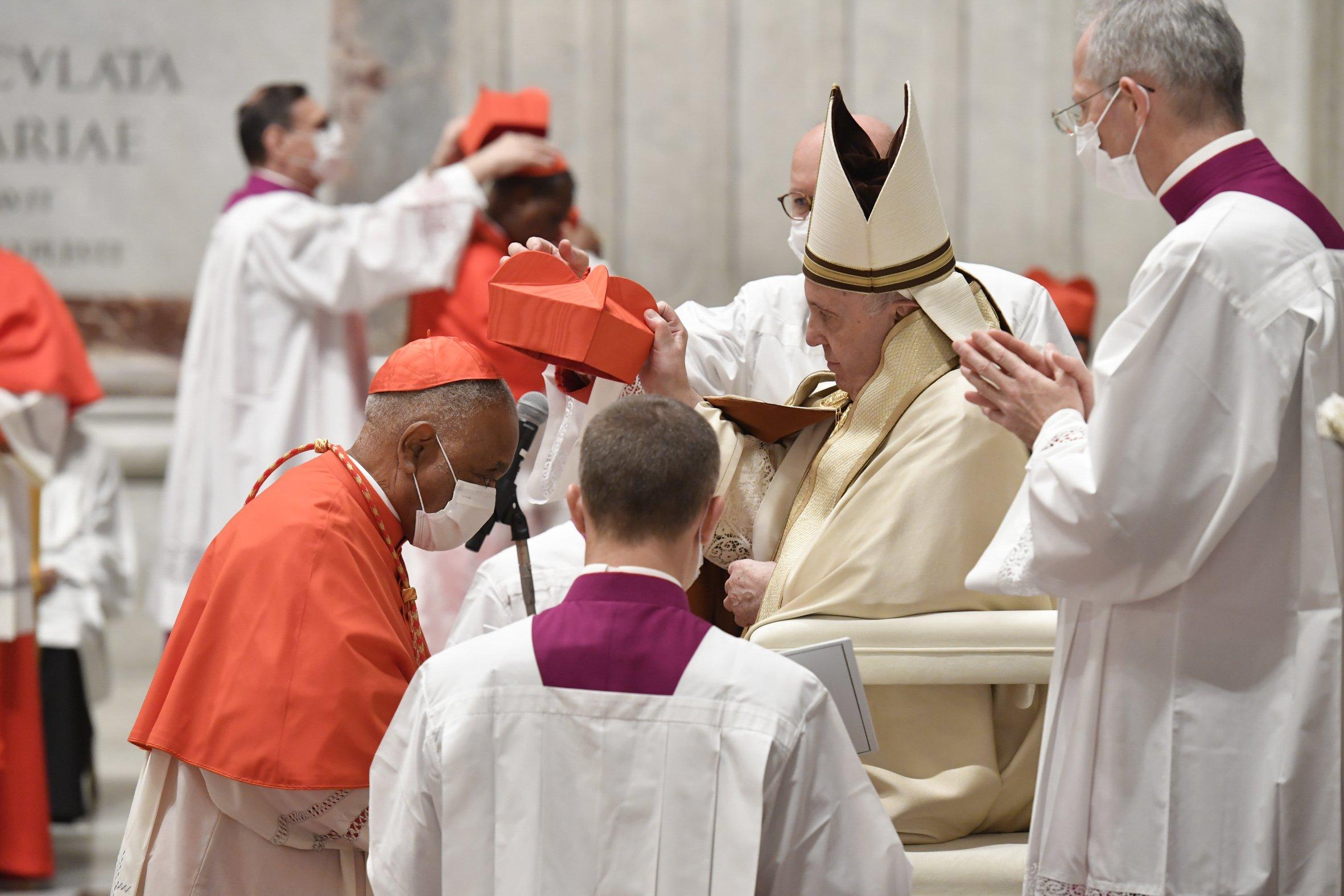 Pope creates first African-American cardinal