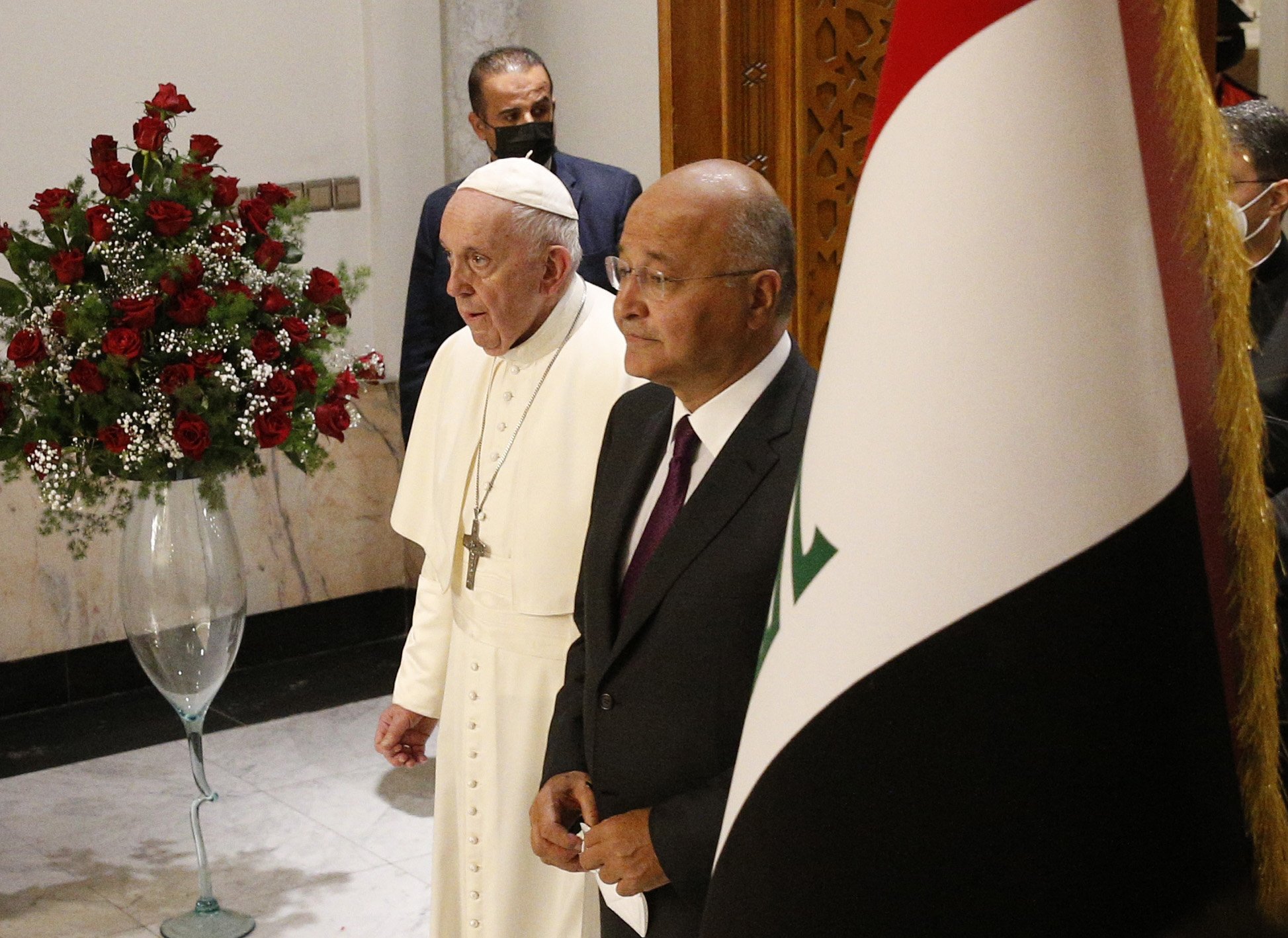 Pope arrives in Iraq promoting peace and equality
