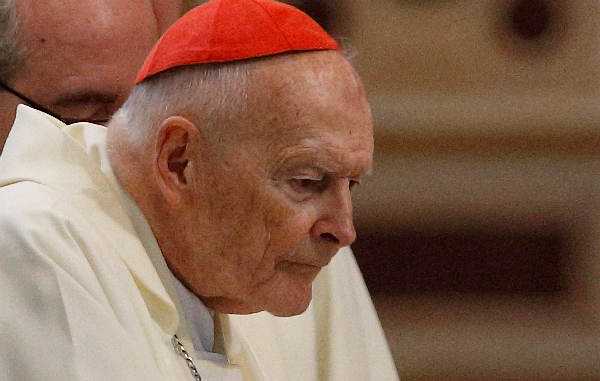 Police charge McCarrick with assault in case dating to 1970s