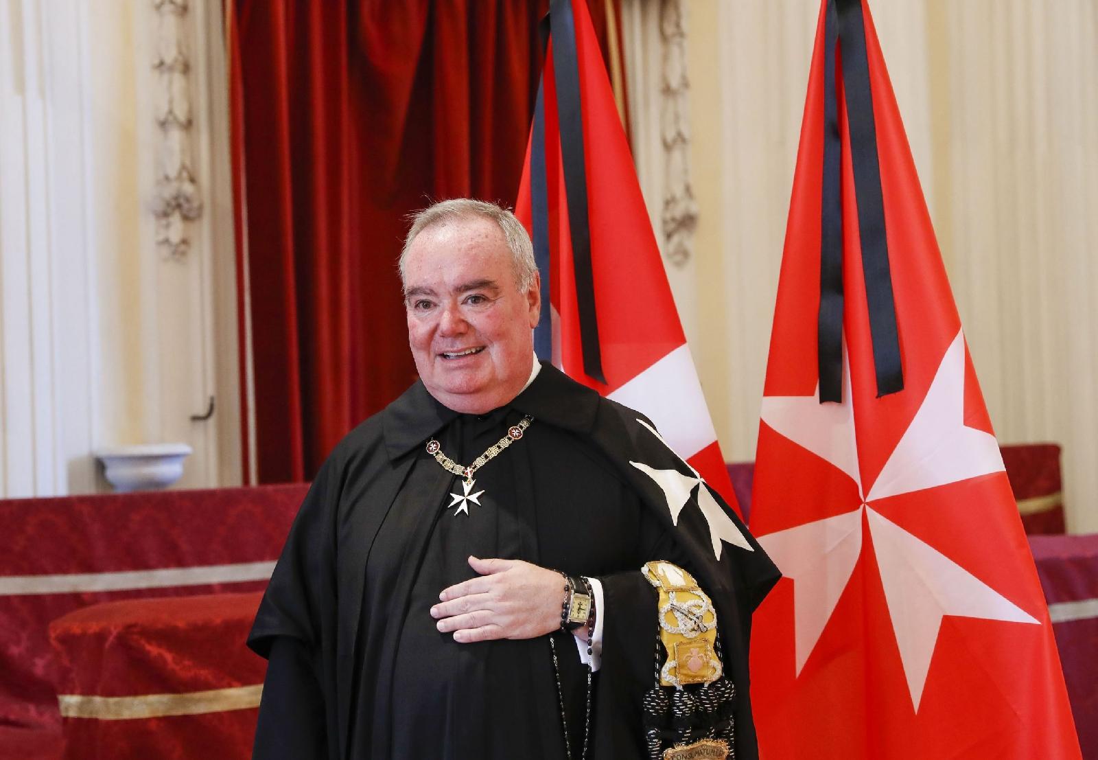 Pope issues new constitution, code for the Order of Malta