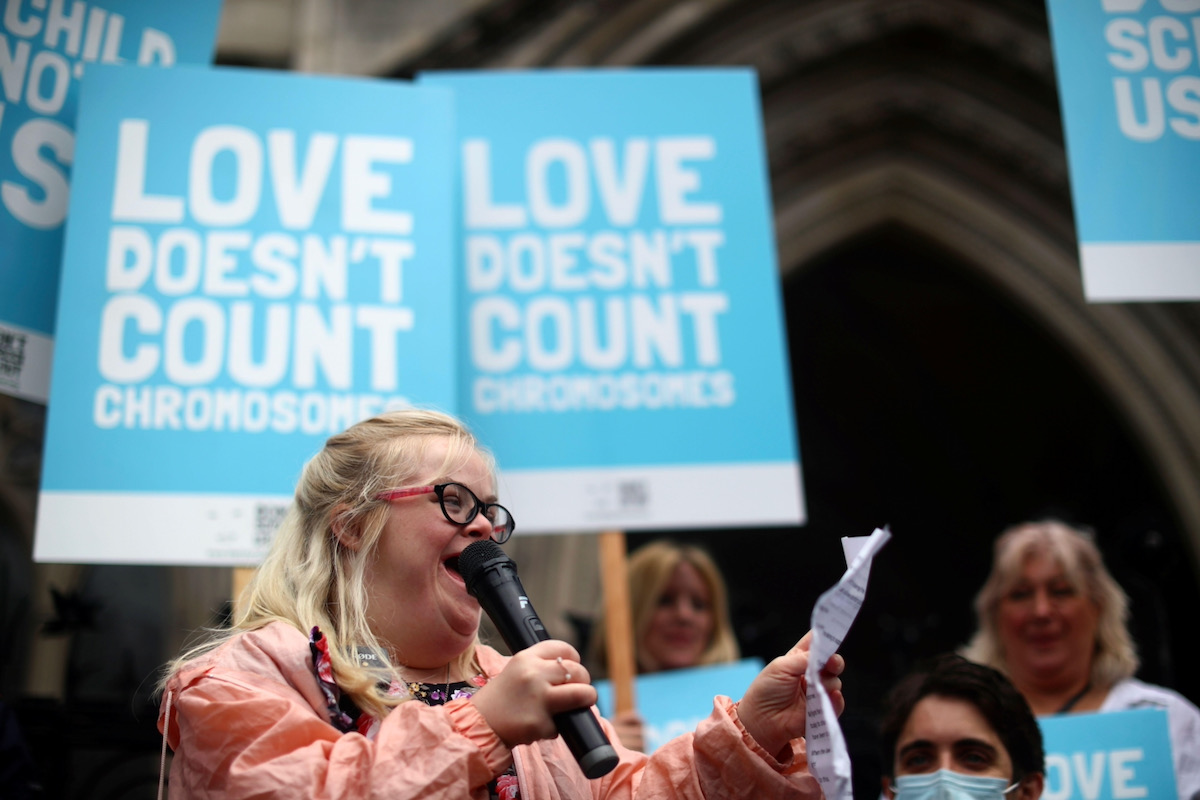 Down syndrome advocates to appeal abortion ruling