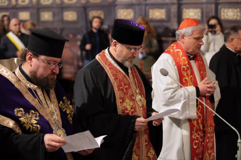 Ukraine church leaders condemn crimes against humanity