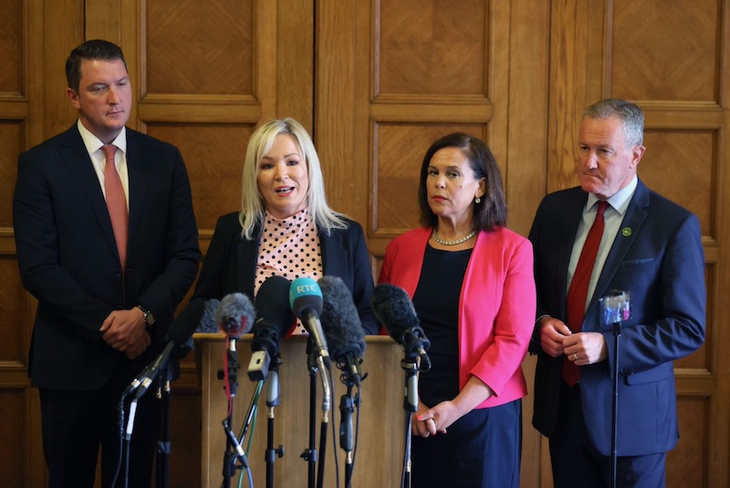 Sinn Fein becomes largest party in Northern Ireland 