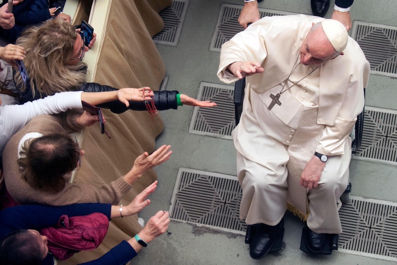 Look for where the 'greatest love' is to be found urges Pope Francis