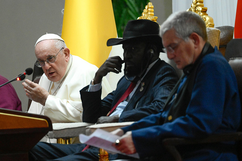 Pope's South Sudan visit inspires president to resume peace talks