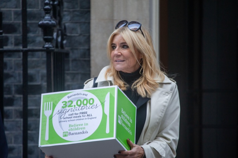 Bishop joins calls to extend free school meals provision
