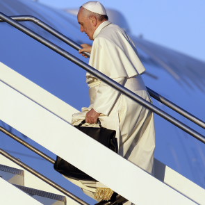 Pope Francis begins his vital trip to Africa under tight security in Rome