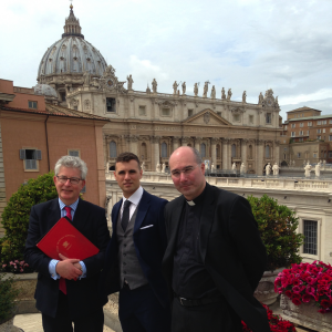Benedictine pupils become first English school choir to sing with Pope's Sistine Chapel choir