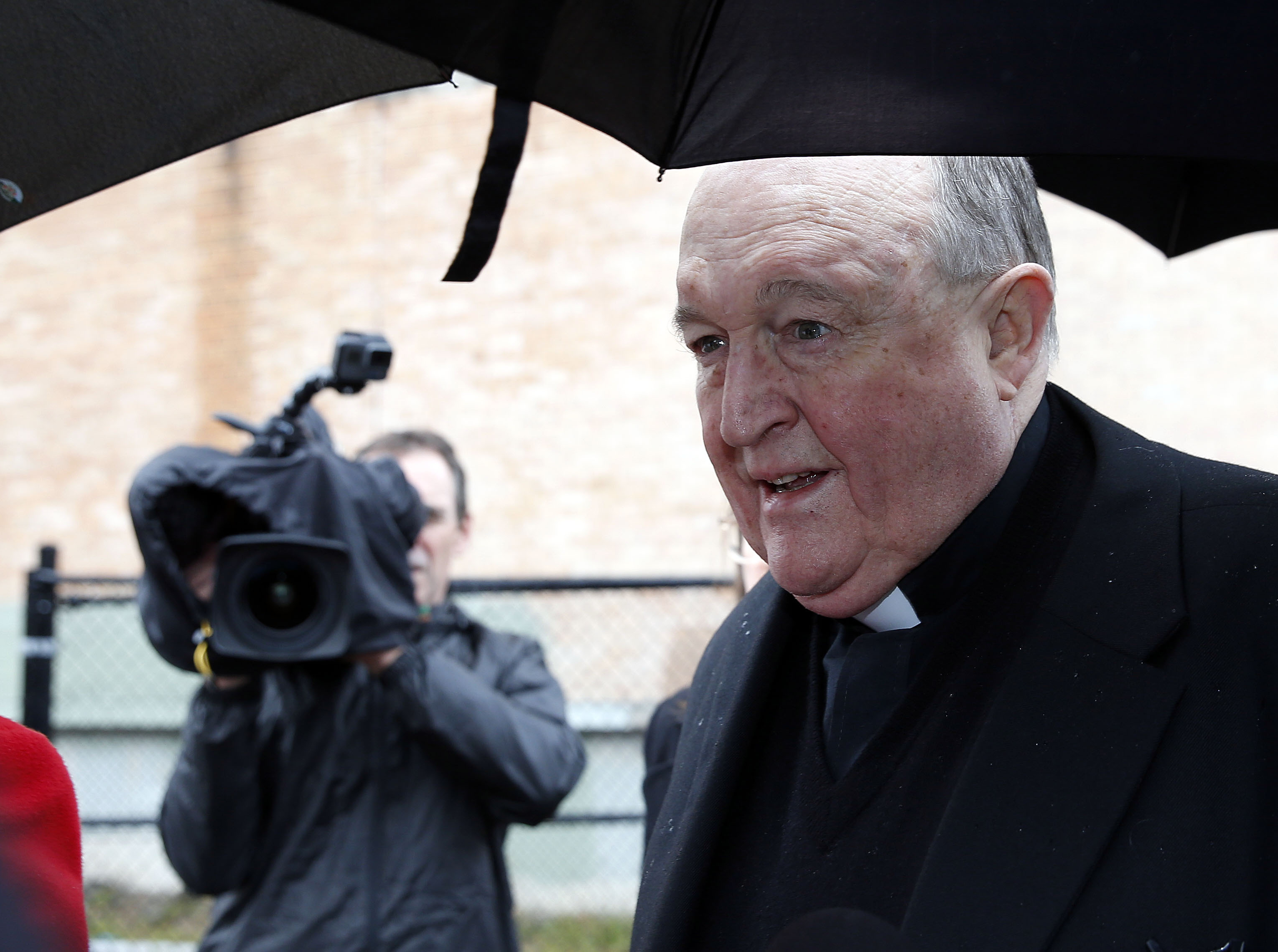 Archbishop Wilson sentencing decision suspended for 2 weeks 
