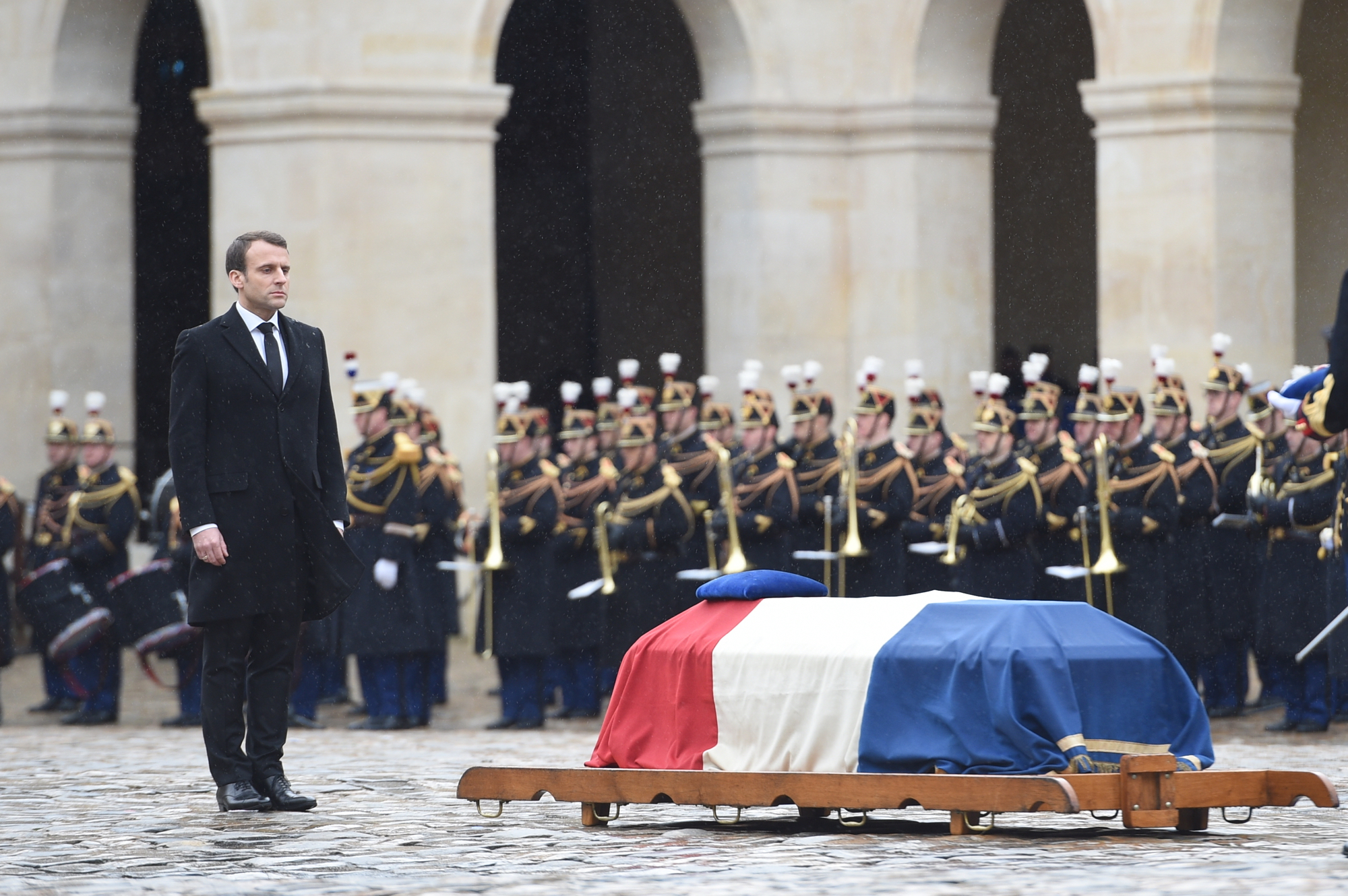 French Police hero honoured with state funeral 
