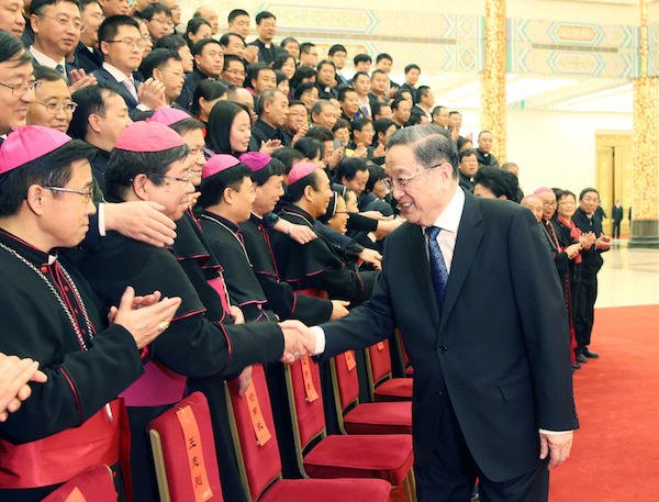Chinese bishop urges clergy to join state-approved Church