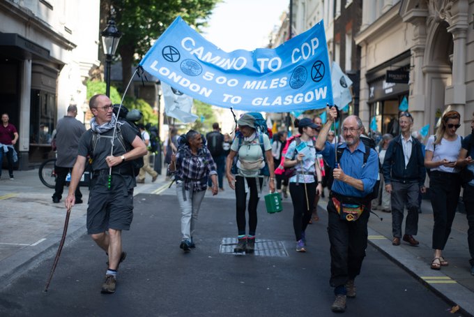 'Camino to COP' sets off for Glasgow climate summit 
