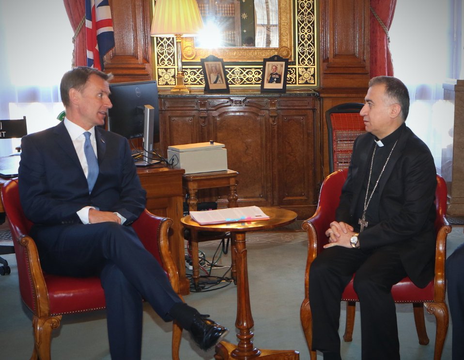 Erbil Archbishop calls on UK Government to help prevent Iraqi Christians dying out 