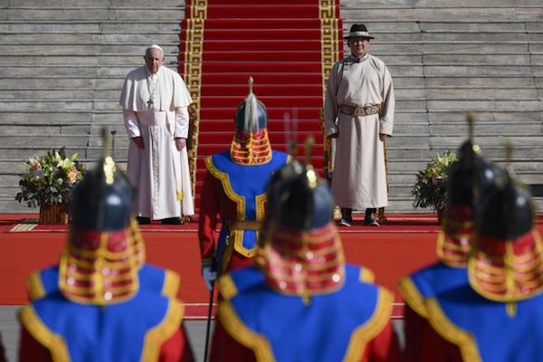 Mongolian priest recalls Pope’s charge to ‘persevere’ 