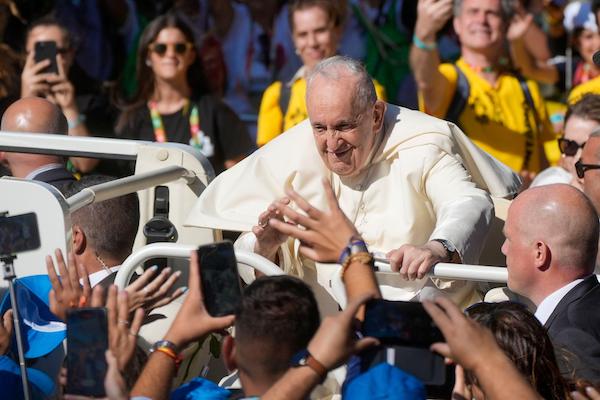 Francis calls for ‘true progress’ and unity ahead of WYD welcome
