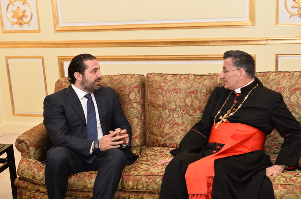 Lebanese cardinal meets with former PM Hariri during historic Saudi Arabia visit