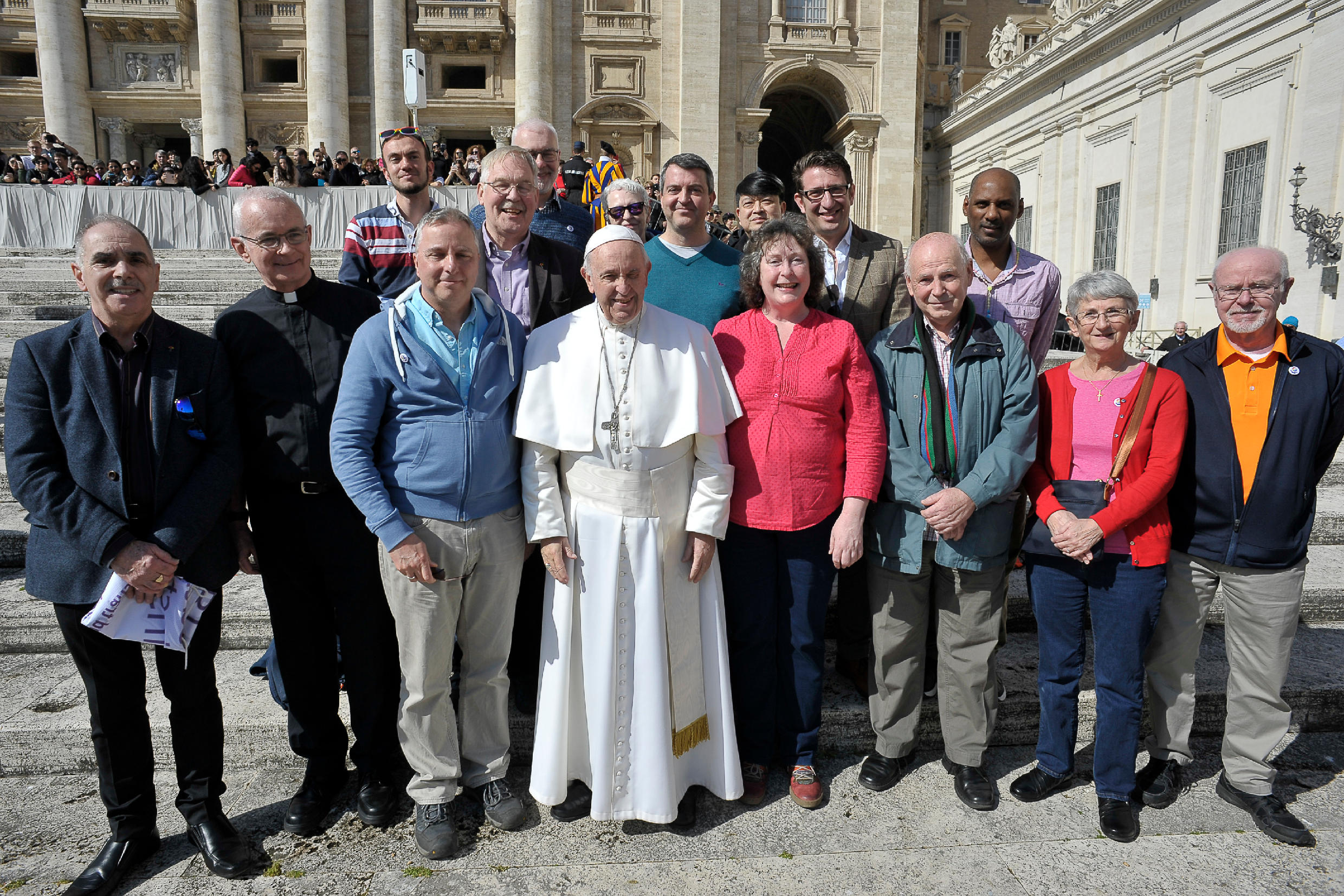 LGBT Catholics Westminster meet Pope Francis 