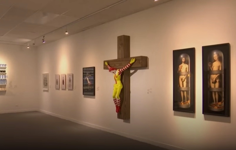 Take 'McJesus' down, say the artist, Christians and Patriarchs