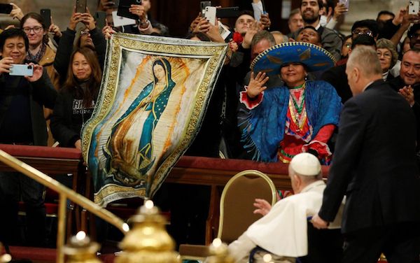 Our Lady of Guadalupe accompanies the American people, says Francis