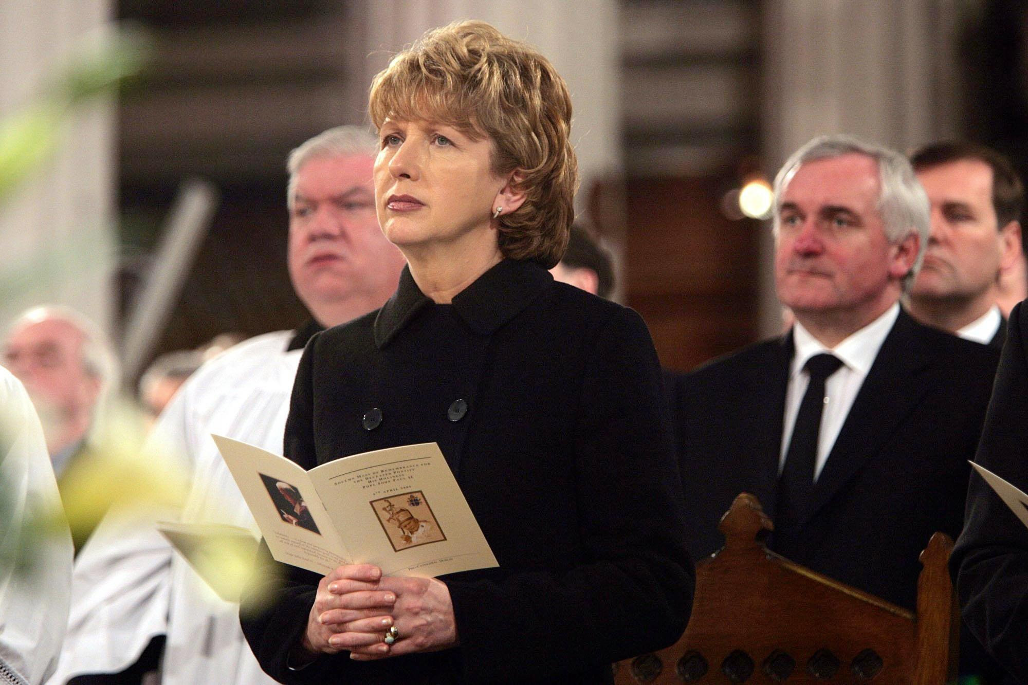 Mary McAleese writes to Pope Francis over Vatican ban 