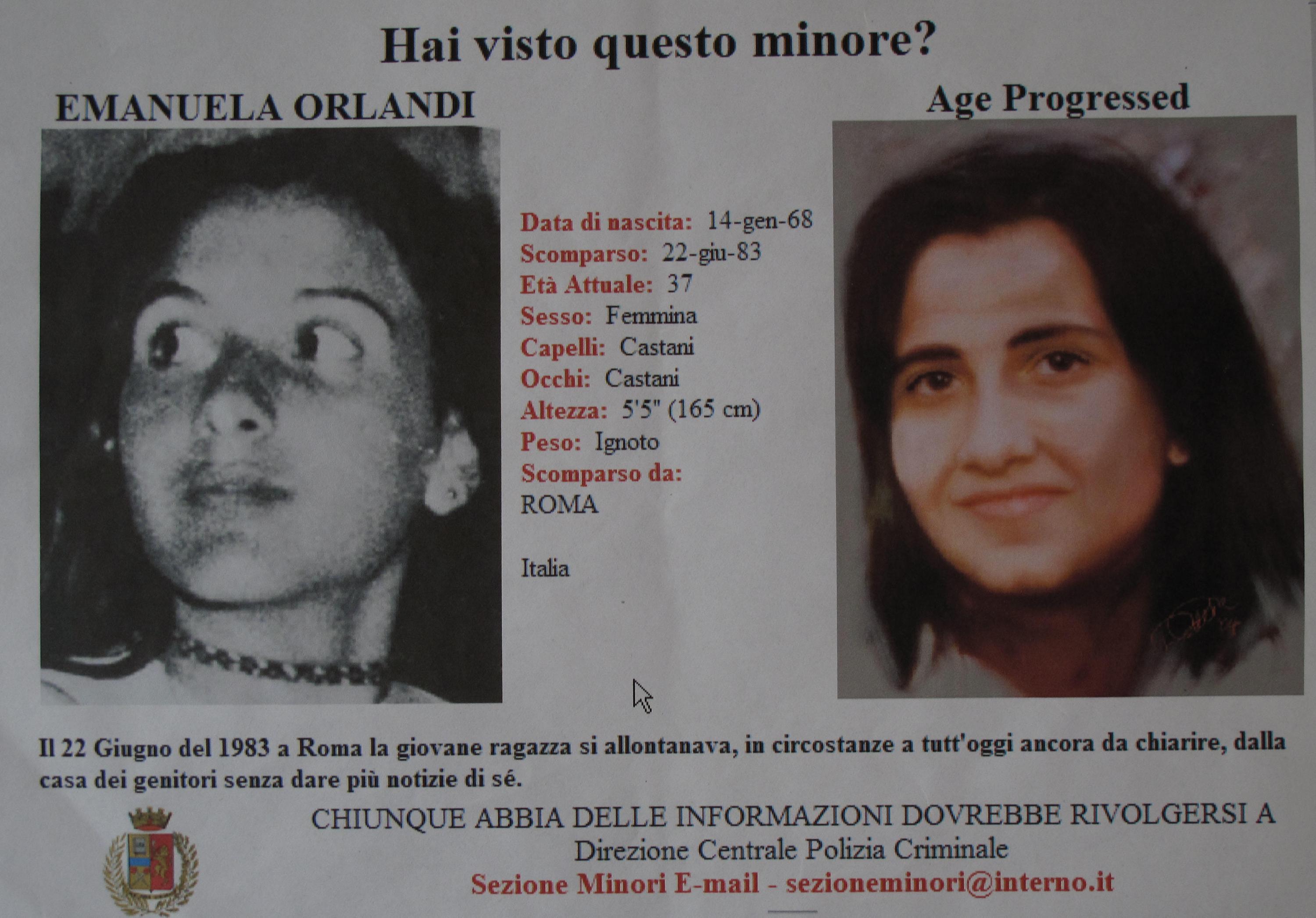 Vatican to open two tombs in hope of finding missing teenager's body 