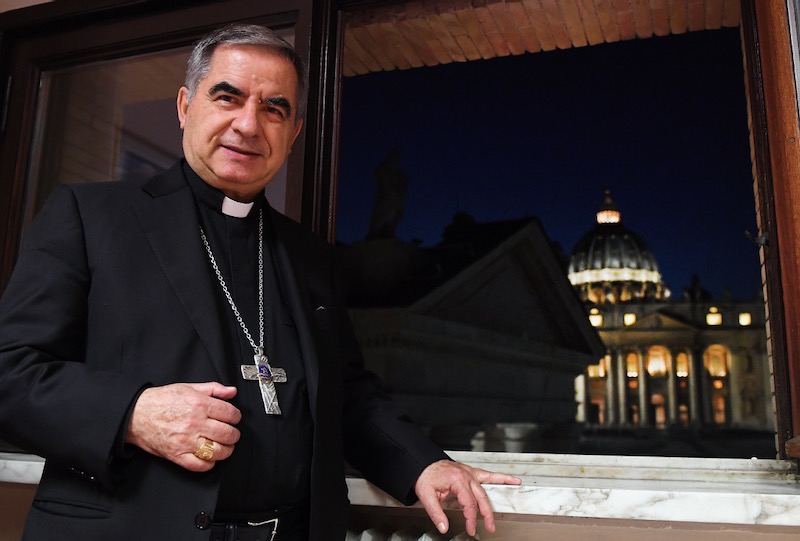 Pope accepts shock resignation of Cardinal Becciu