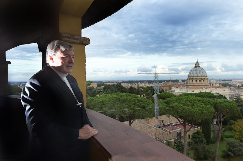 Cardinal Pell returns to Rome after three years
