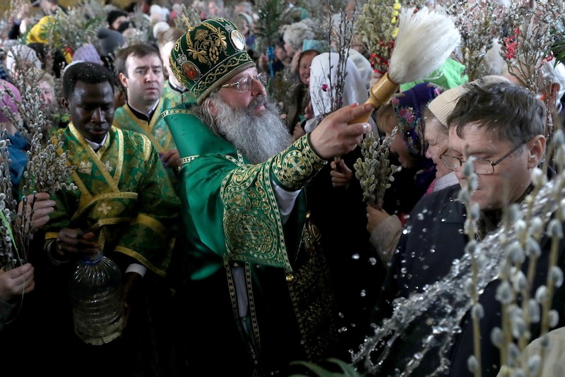 Priests told not to distribute palms this Easter 