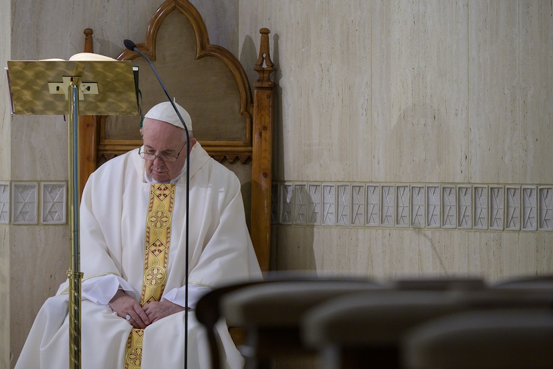 Stay firm in faith, says Pope