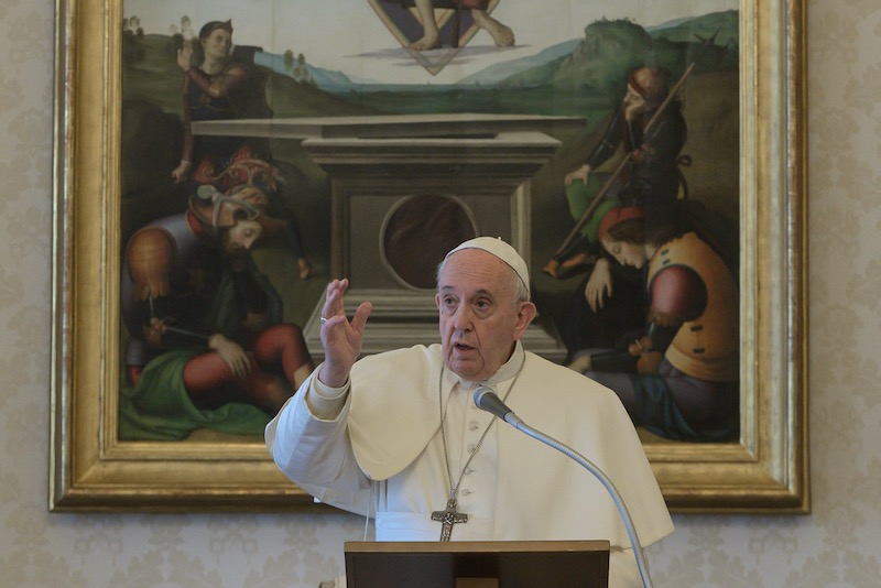 Pope warns governments against 'viral genocide'