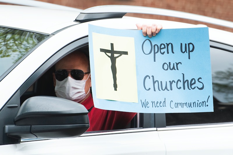 Parishes in some US states start to reopen