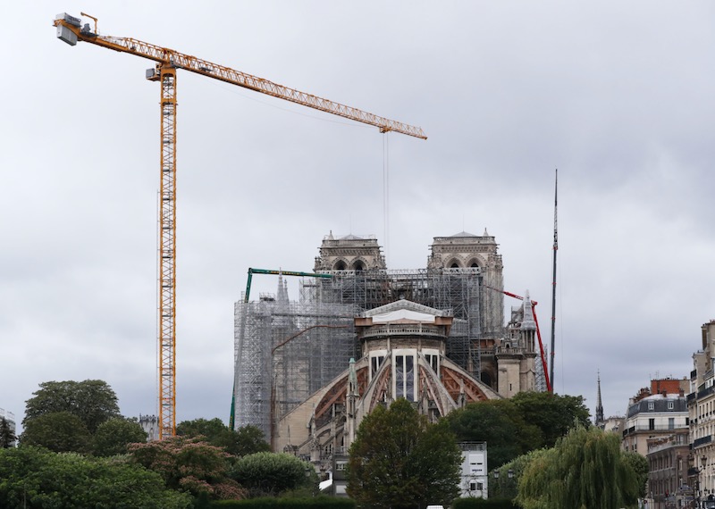 Notre Dame to be rebuilt ‘as it was’