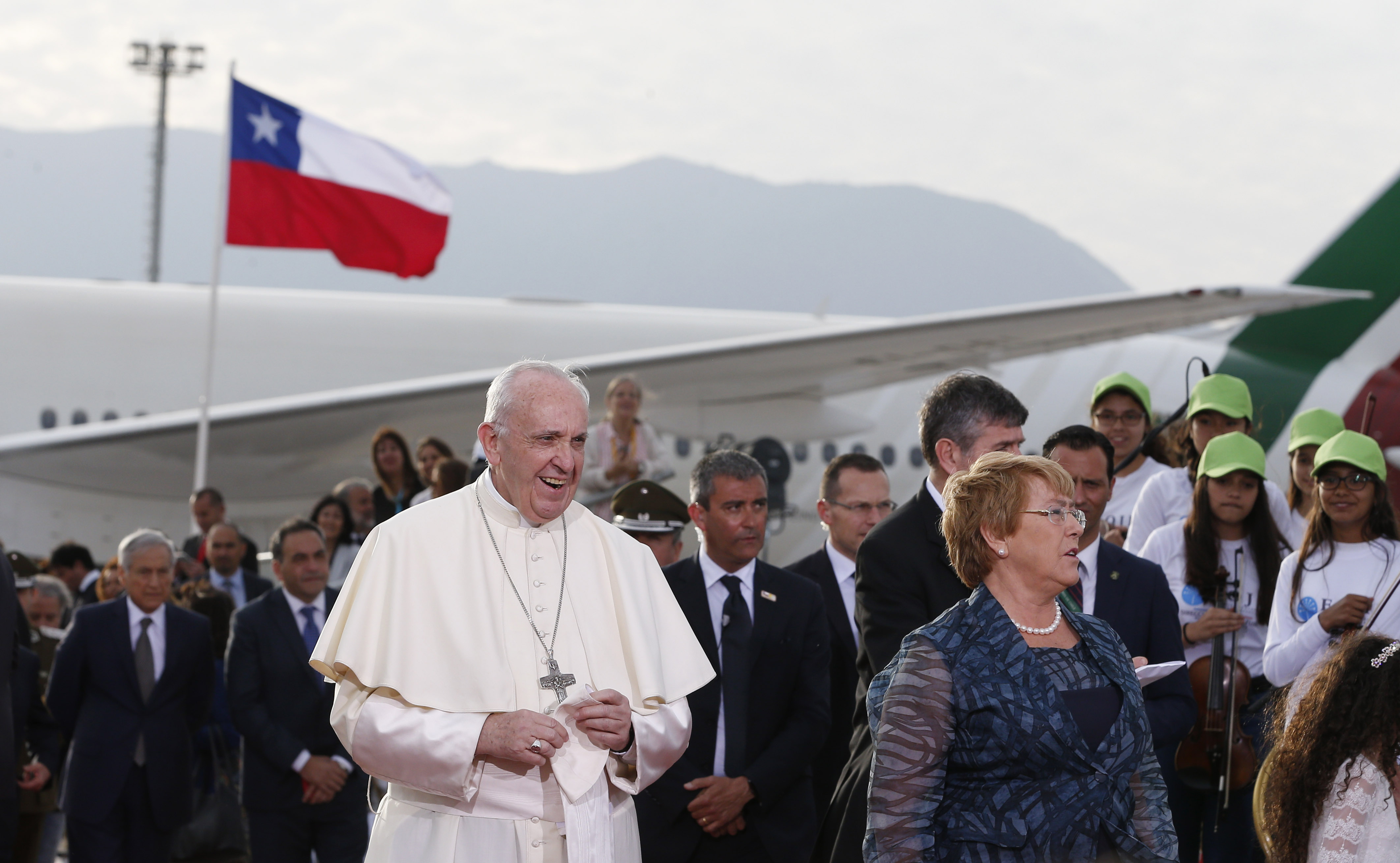 Papal visit to Chile and Peru begins amid security concerns